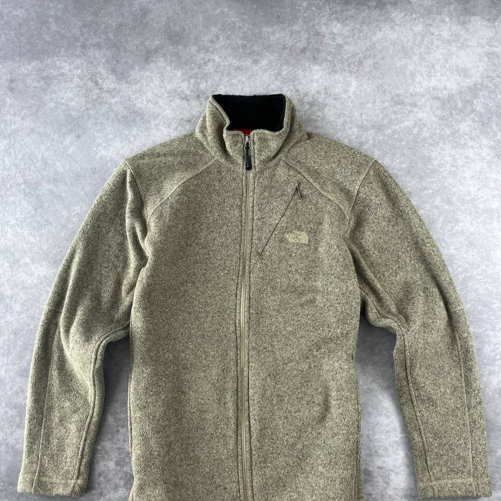 The North Face Full Zip Fleece Jacket Gray Men’s Size L